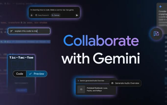 New Collaboration Features in Google Gemini: Canvas & Audio Overview ...