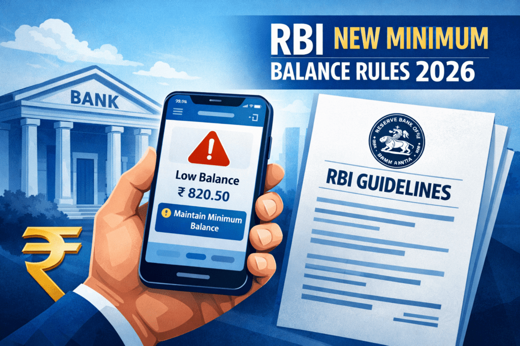 RBI’s New Minimum Balance Rules 2026: Major Changes Every Bank Customer ...